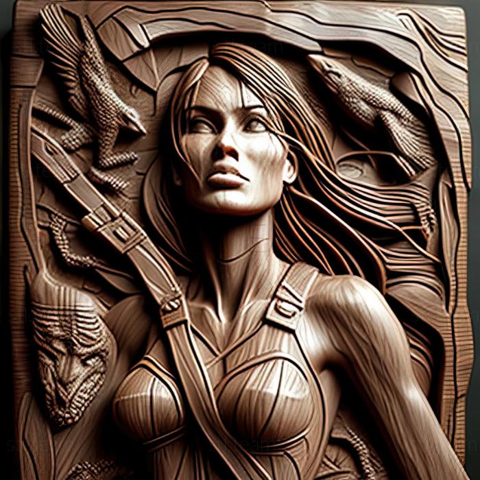 3D model st Lara Croft (STL)
